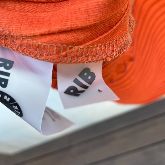 Simon Miller Wells Midi Dress in Rust Large Wide Ribbed Knit Long Sleeve - Picture 10 of 10